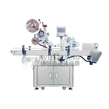 轉(zhuǎn)角貼標機加自動推料